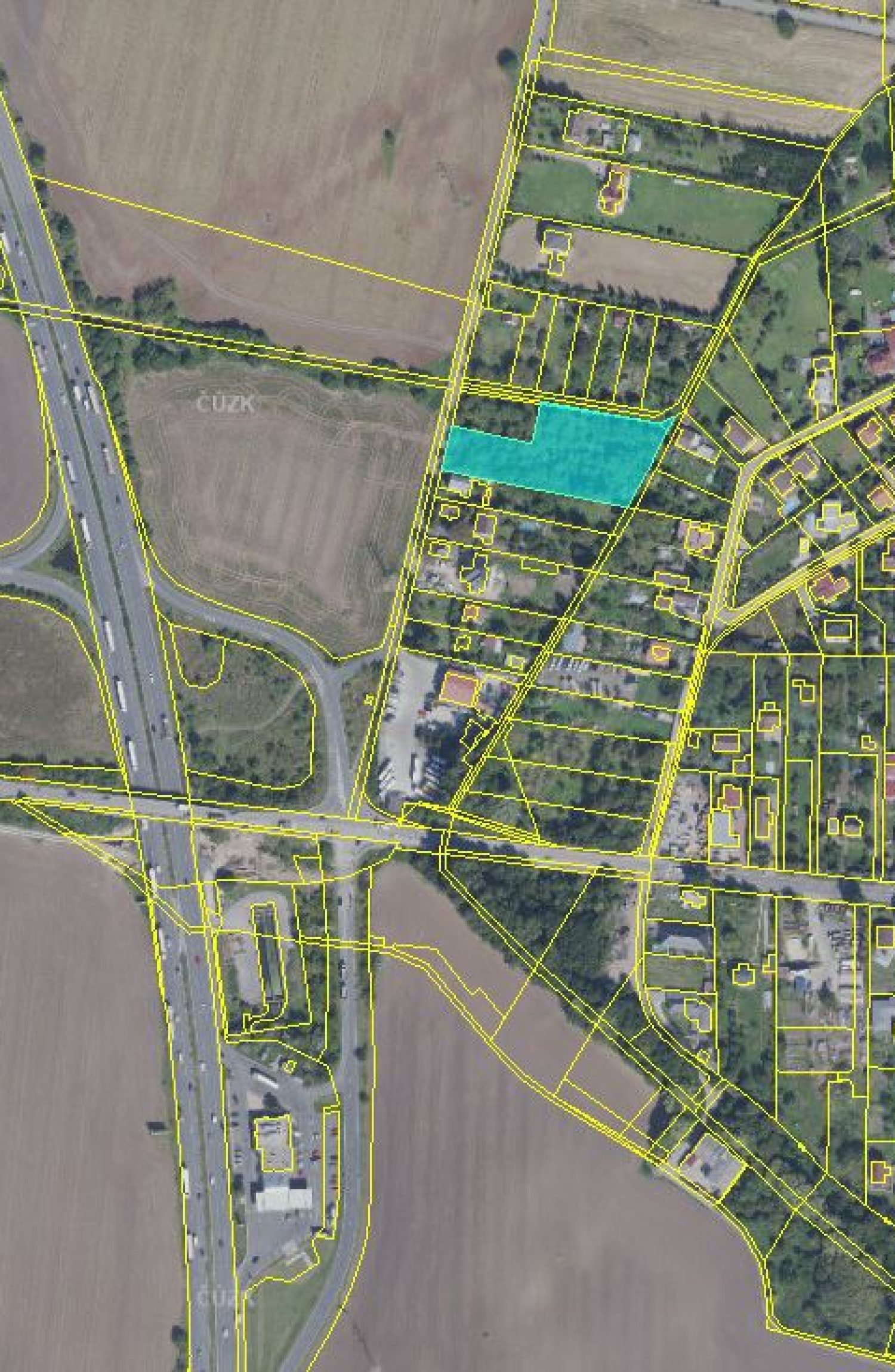 cuzk plánek
